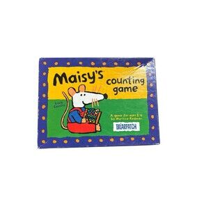 Vintage 1997 Maisy's Counting Game Maisy Mouse Briarpatch Ages 3-6 *Read